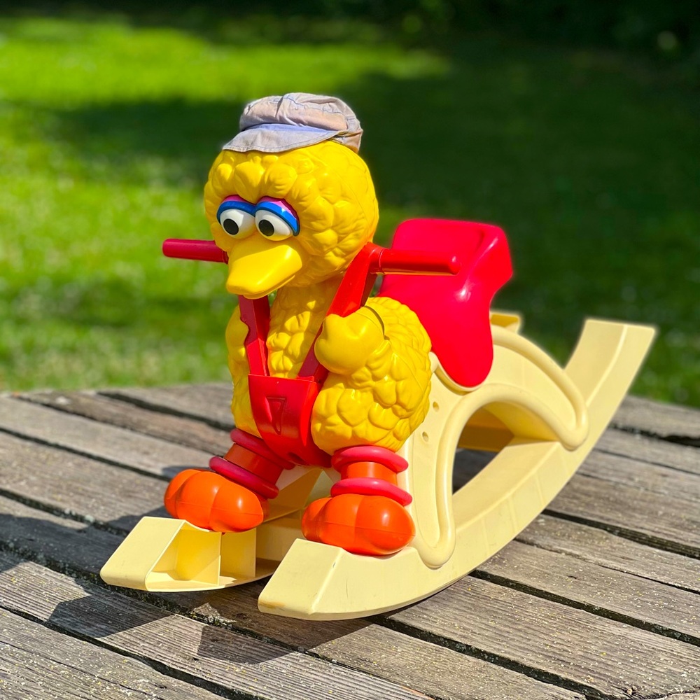Baby Big Bird Rocking Horse